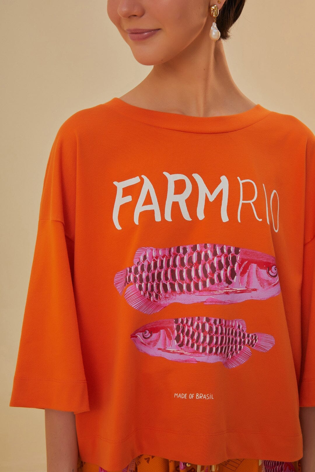 Orange Farm Rio Organic Cotton T-Shirt
