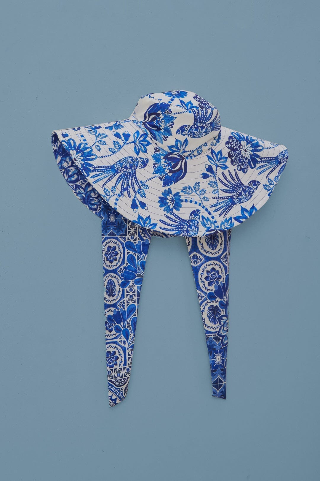 Blue Tile Dream Bucket Hat