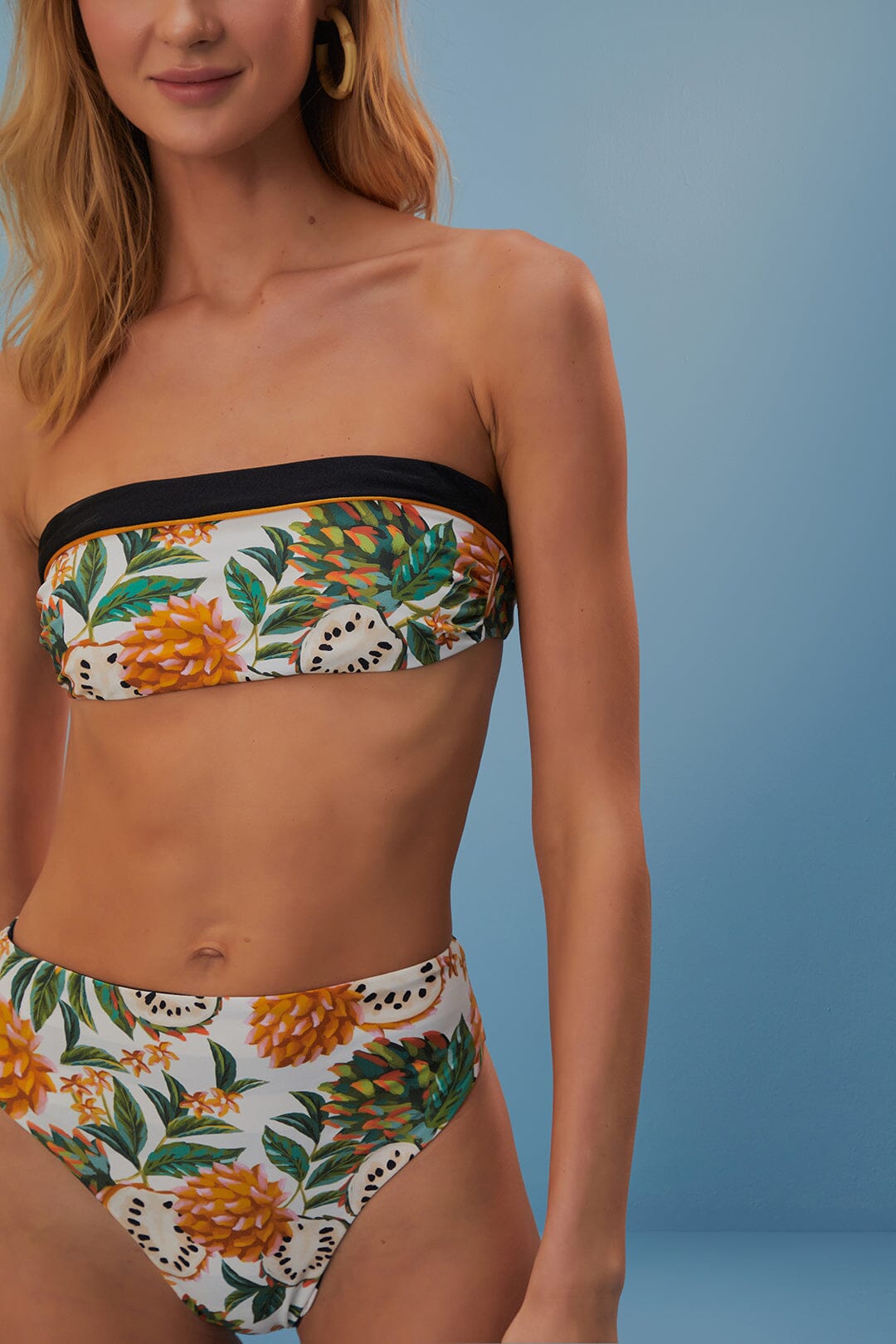 BIRIBA HOT PANTS DOUBLE BIKINI BOTTOM