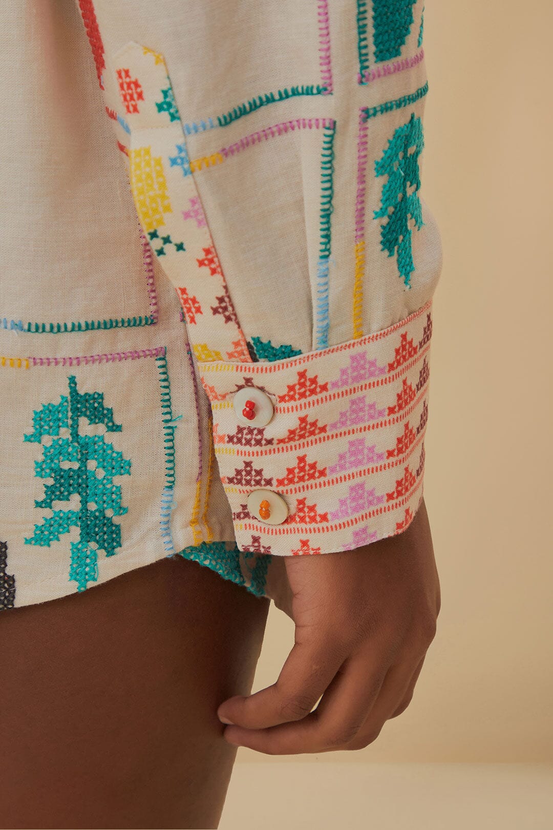 Tropical Stich Long Sleeve Shirt