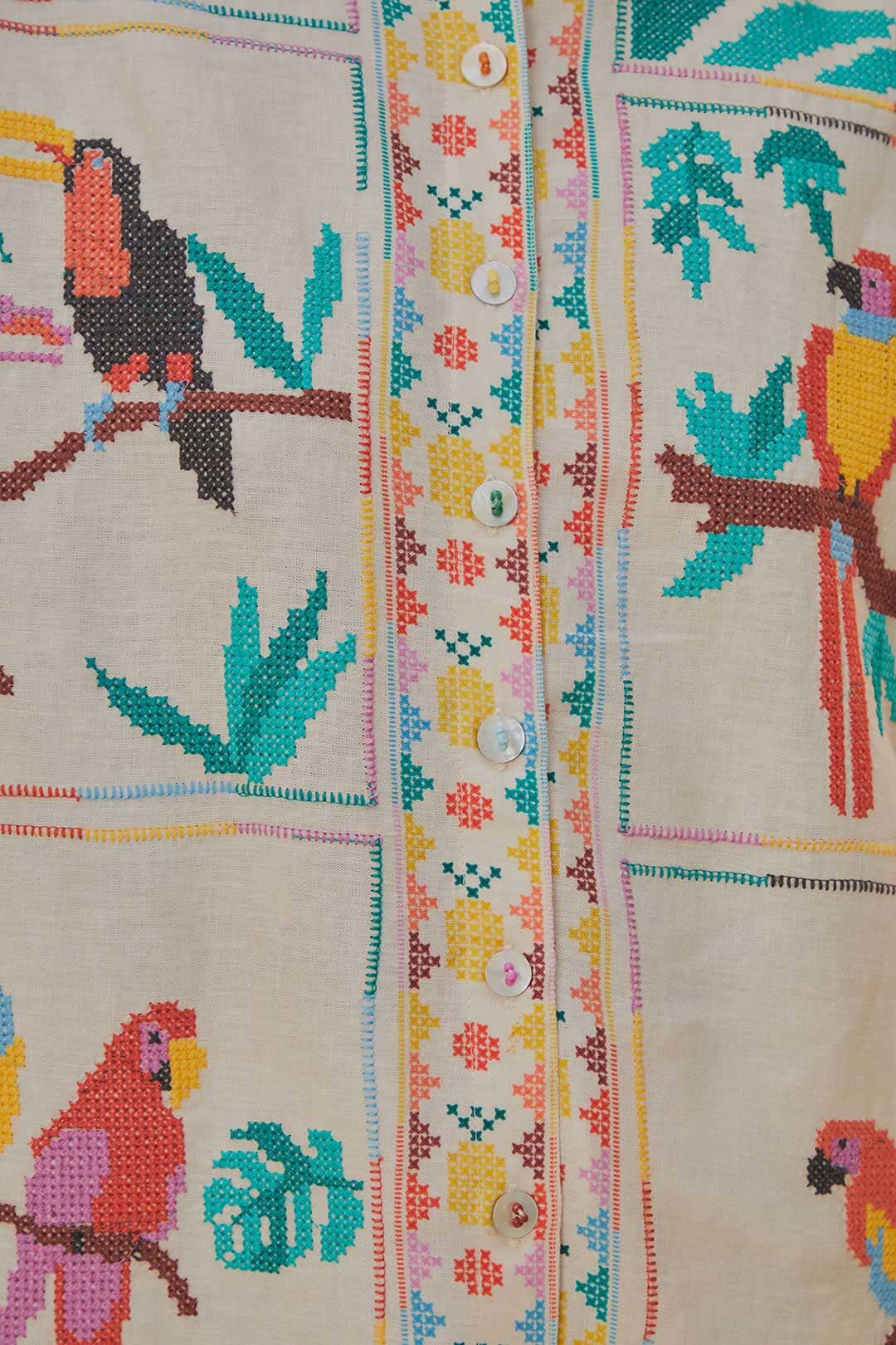 Tropical Stich Long Sleeve Shirt