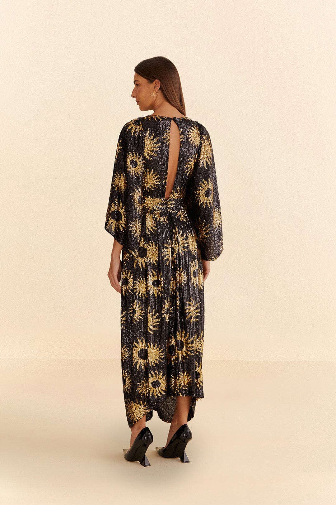 Sunny Mood Sequin Maxi Dress