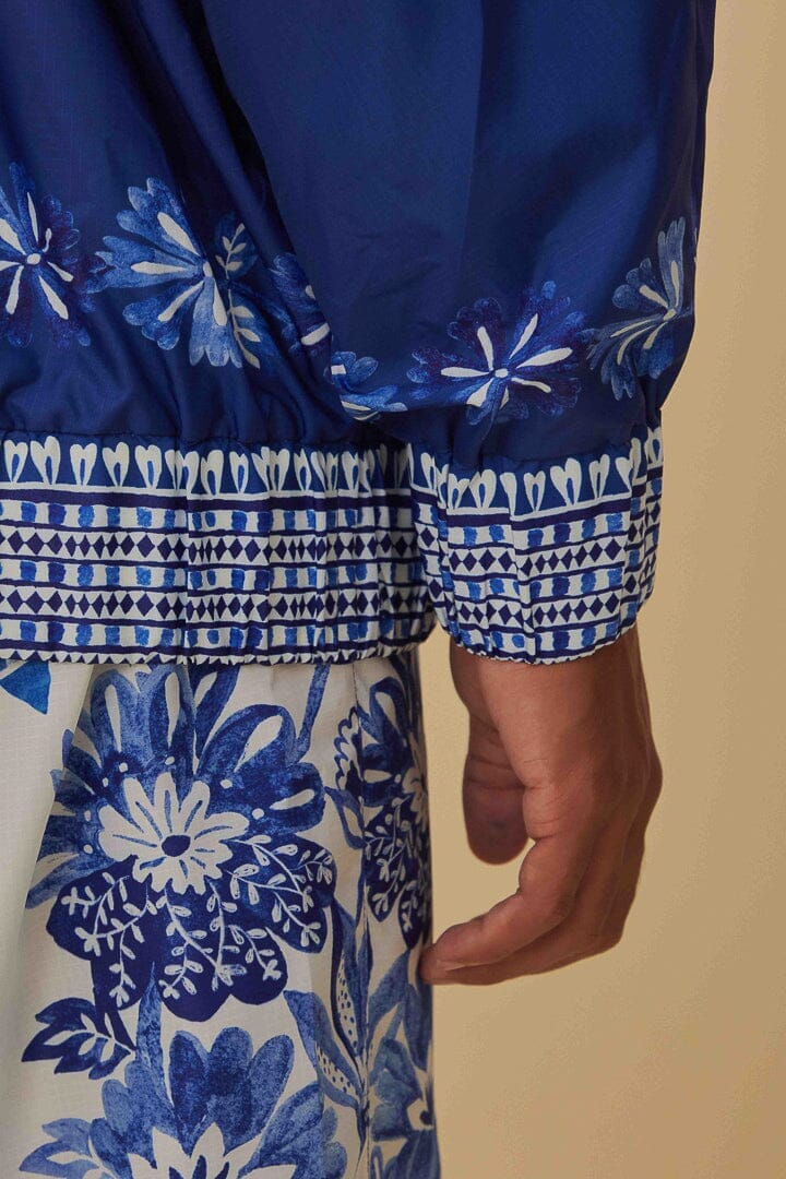 Flora Tapestry Windbreaker