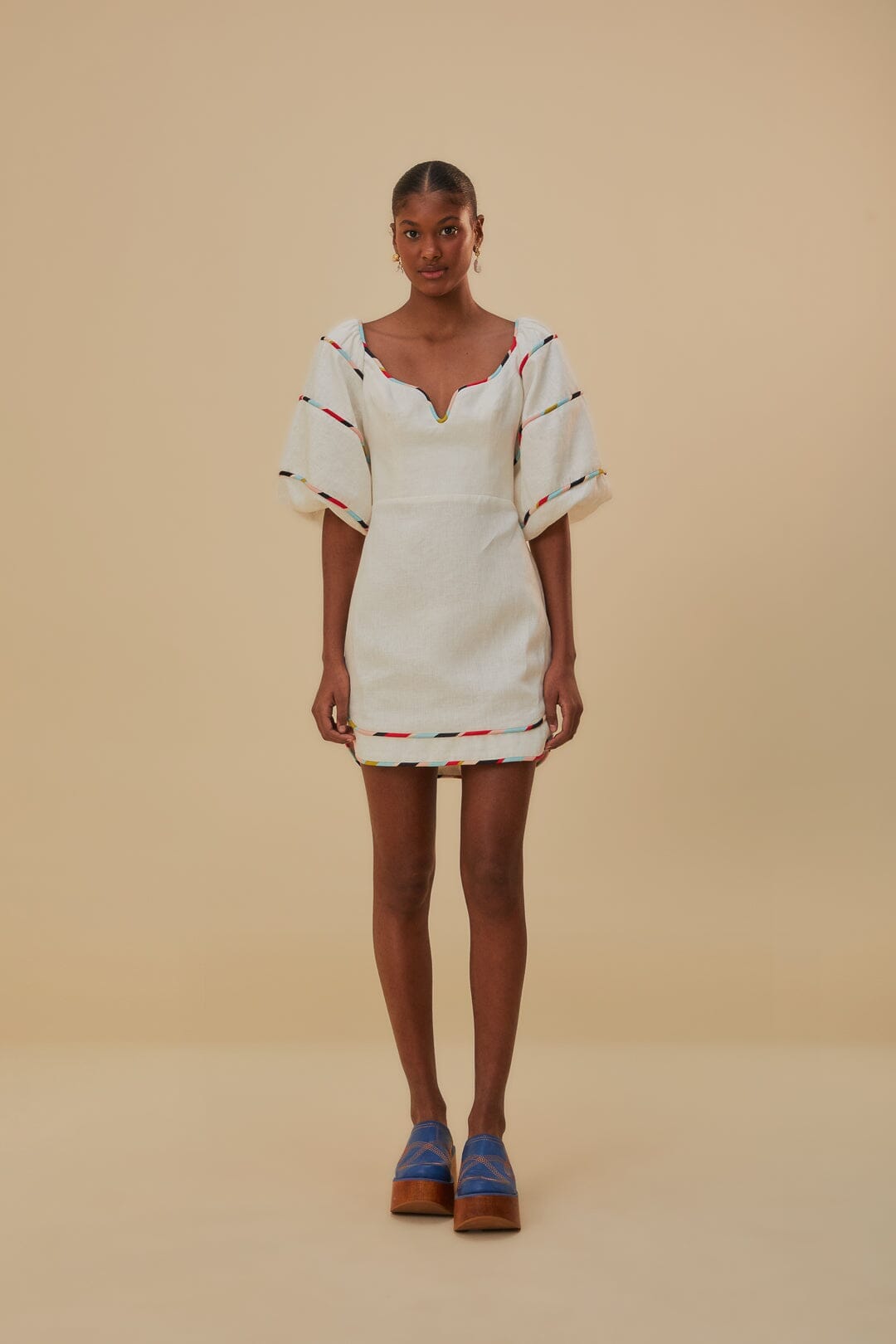 Colorful Stripes Mini Dress