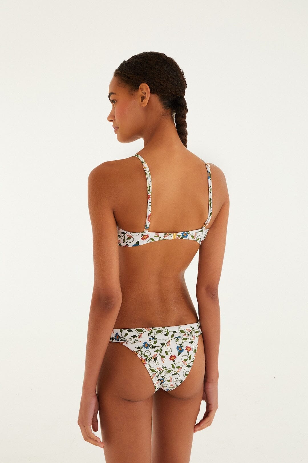 Off-White Stitched Garden Band Bikini Bottom - Full