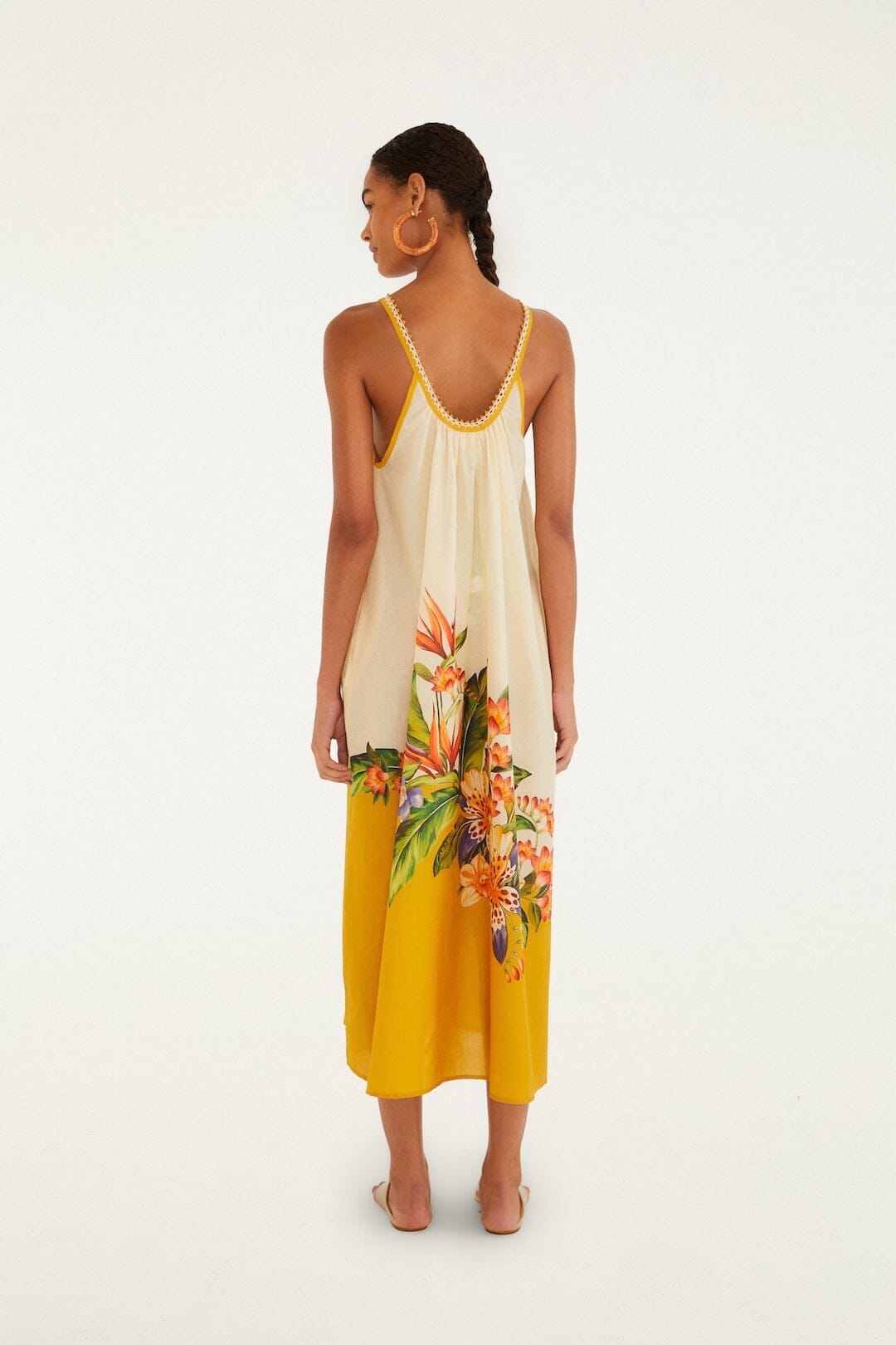 Light Blush Hilo Stripes Maxi Dress