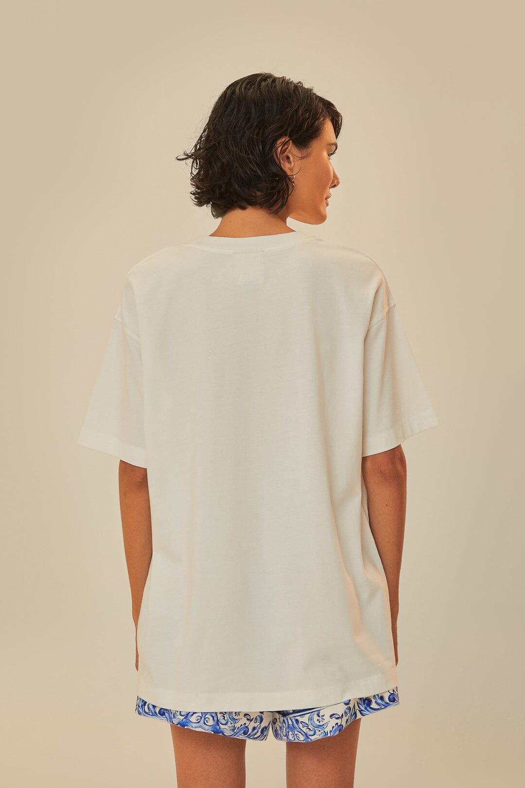 Off-White Copacabana Organic Cotton Relaxed T-Shirt