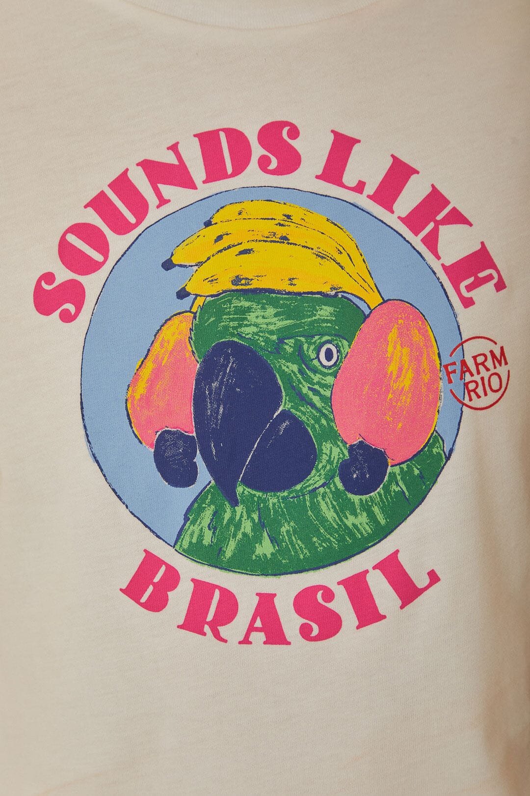 White Sounds Like Brasil Organic Cotton Baby T-Shirt