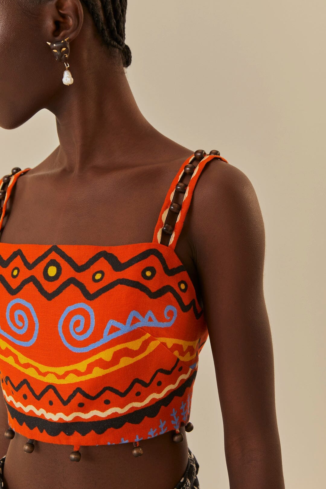 Mixed Myriad Sleeveless Top