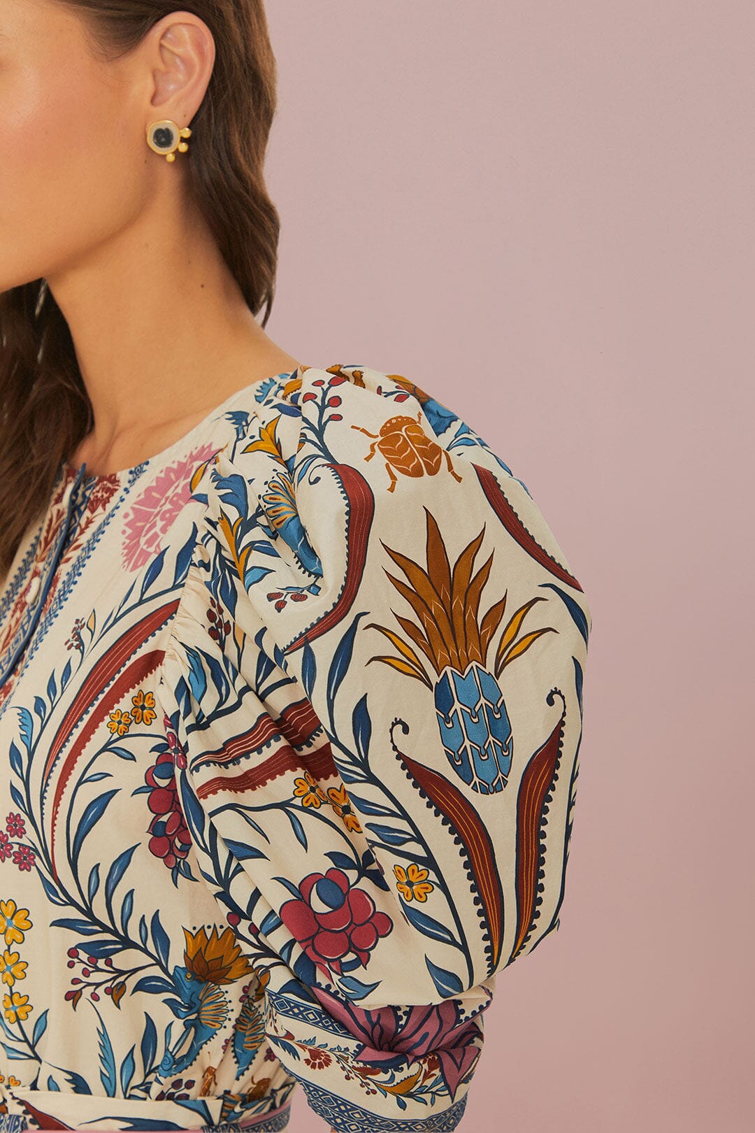 ROMANTIC LIGHTNESS CREAM ROMPER