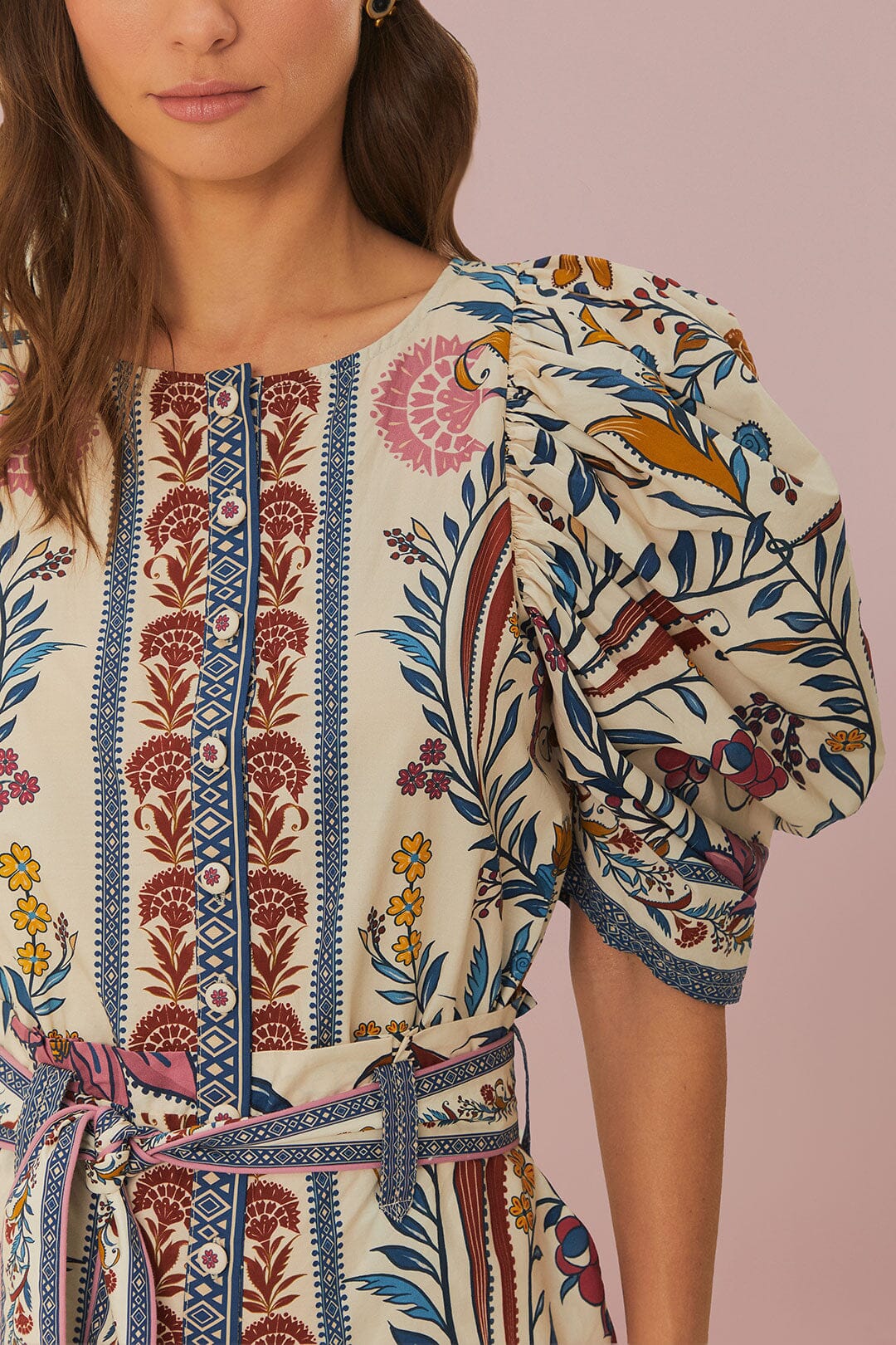 ROMANTIC LIGHTNESS CREAM ROMPER