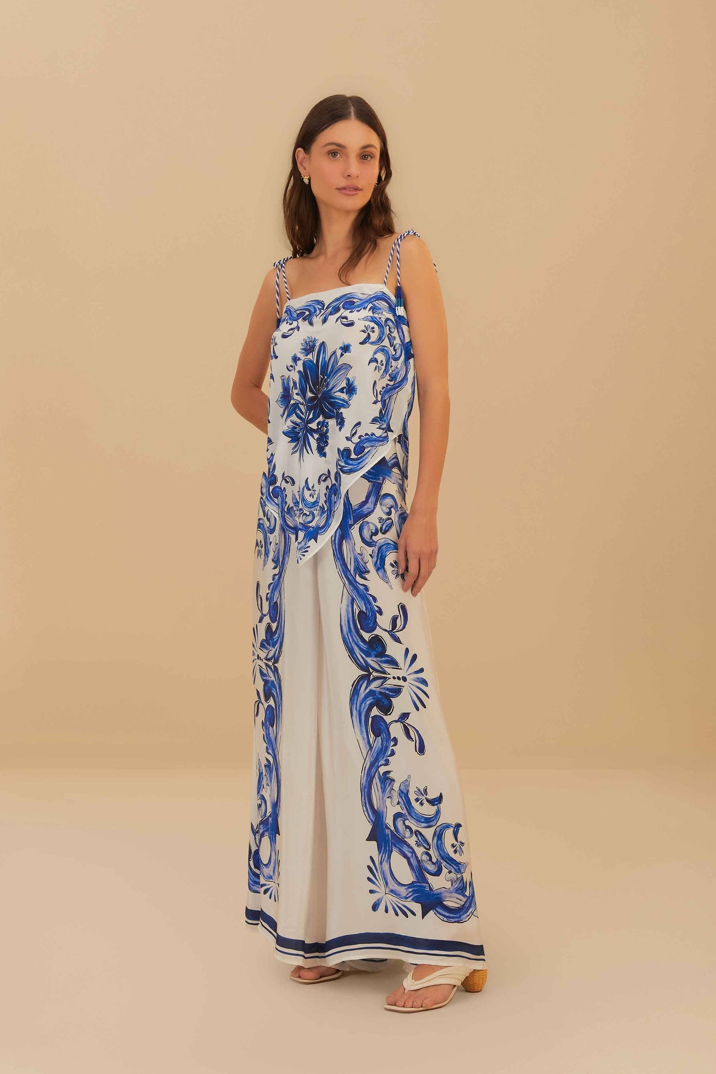 GARDEN TILES BLOUSE