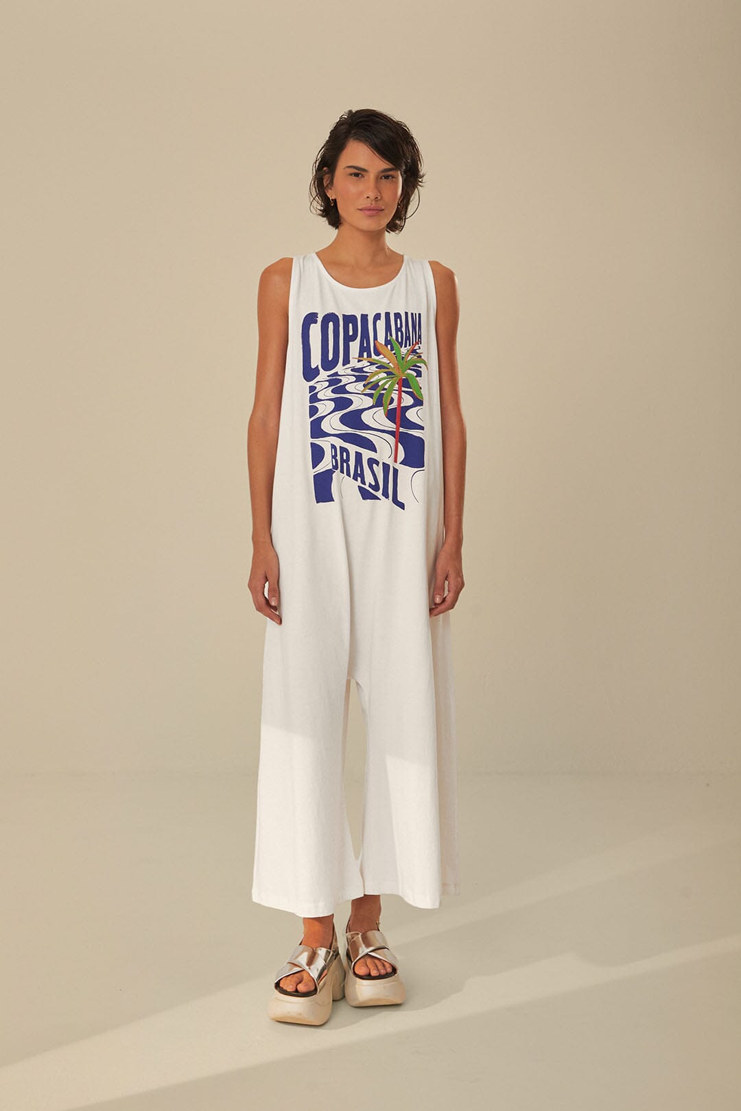 Off-White Copacabana Jersey Jumpsuit