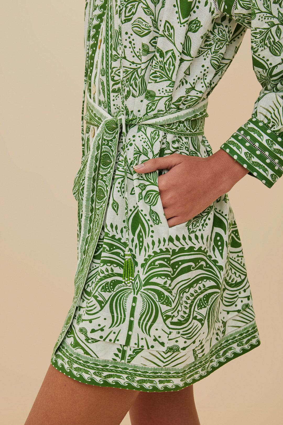 Green River Ride LENZING™ ECOVERO™ Euroflax™ Mini Dress