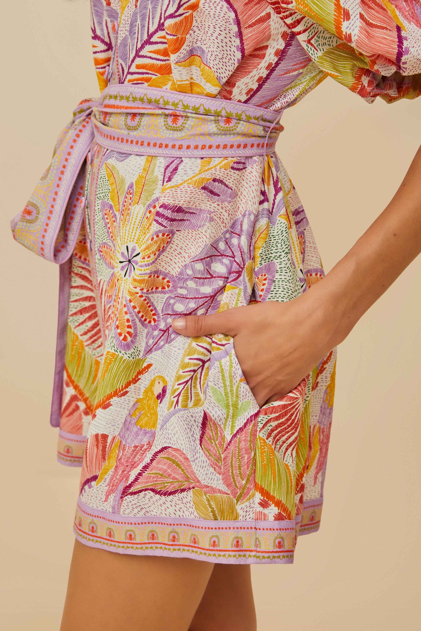 Pearl Jungle Dots Tapestry LENZING™ ECOVERO™ Euroflax™ Romper