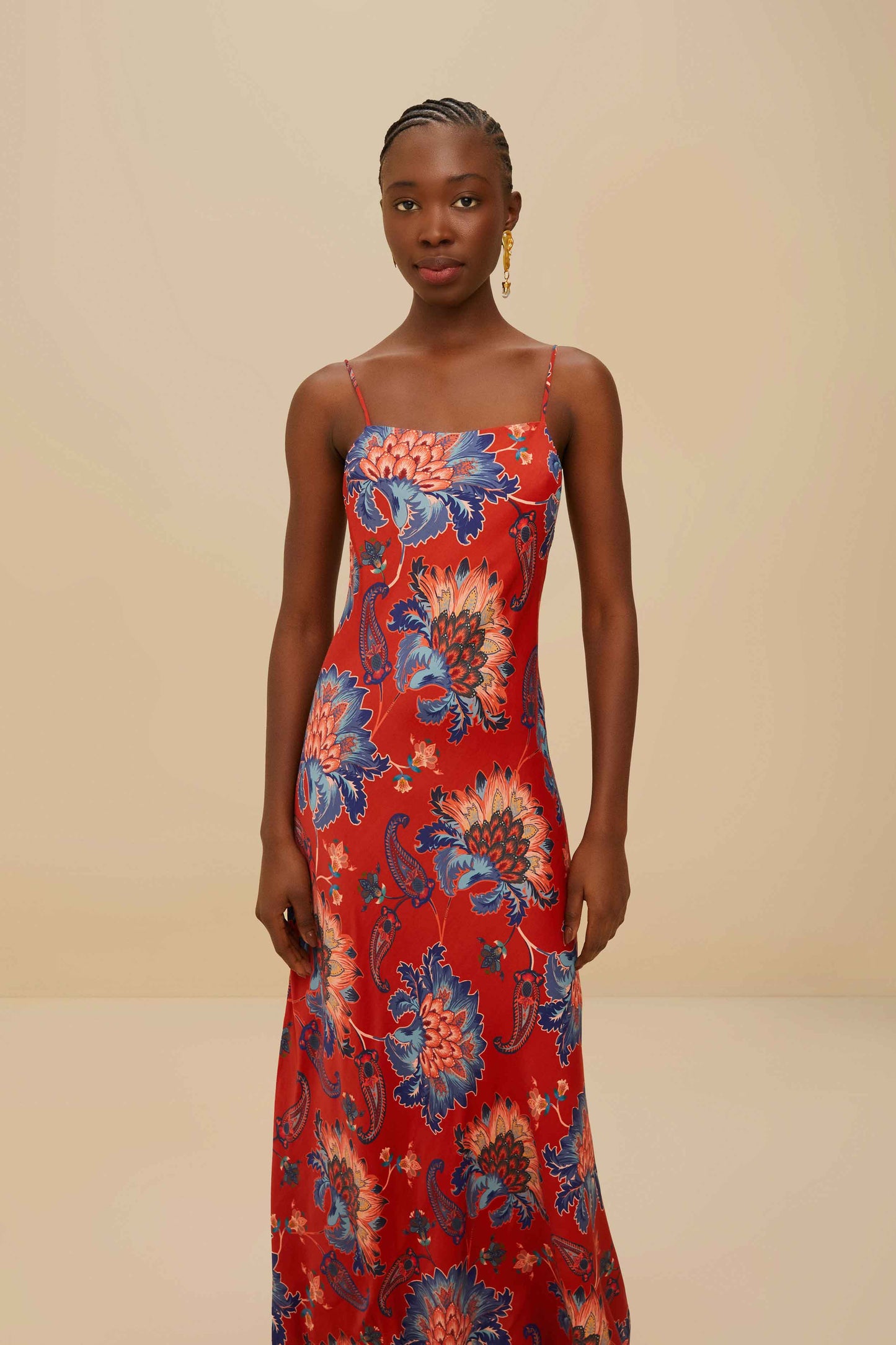 Red Luang LENZING™ Maxi Dress