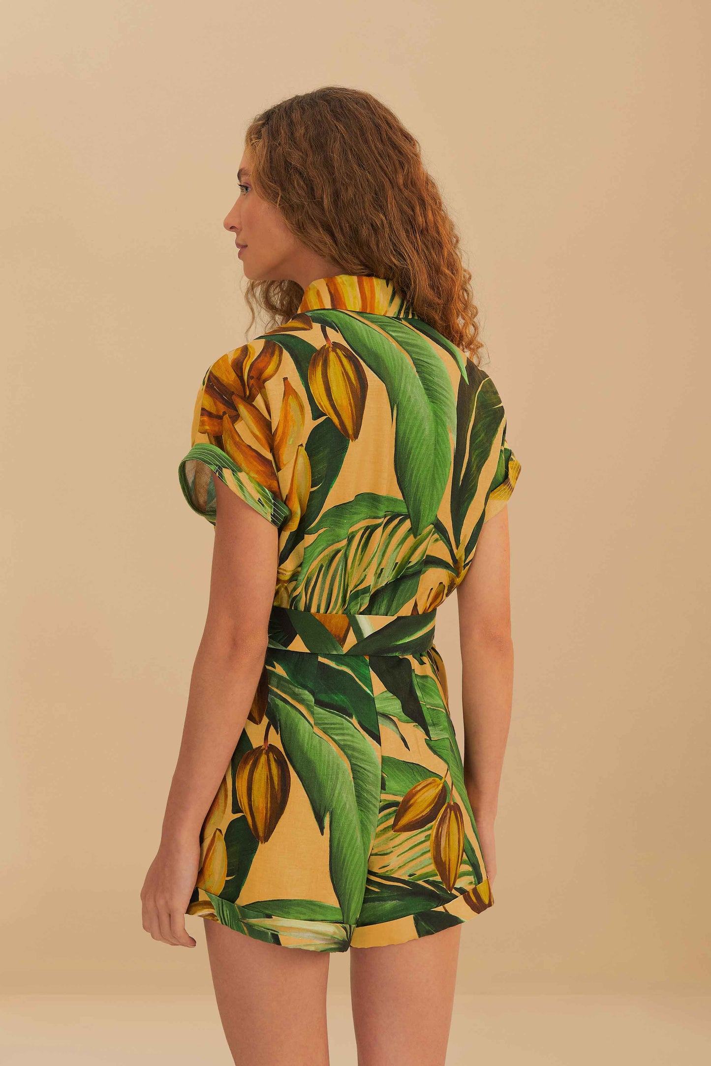 BANANART YELLOW ROMPER