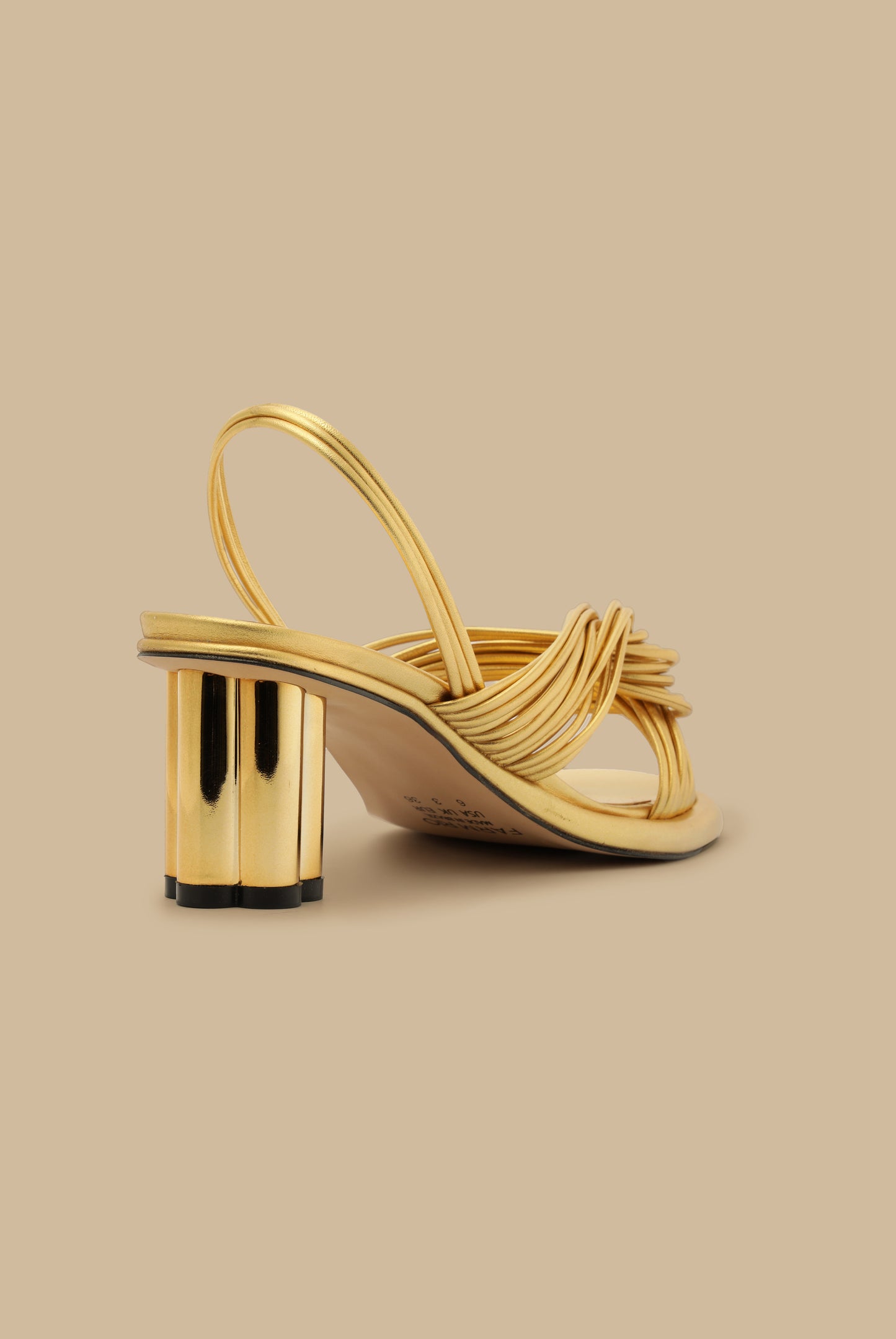 Strappy Heeled Sandal