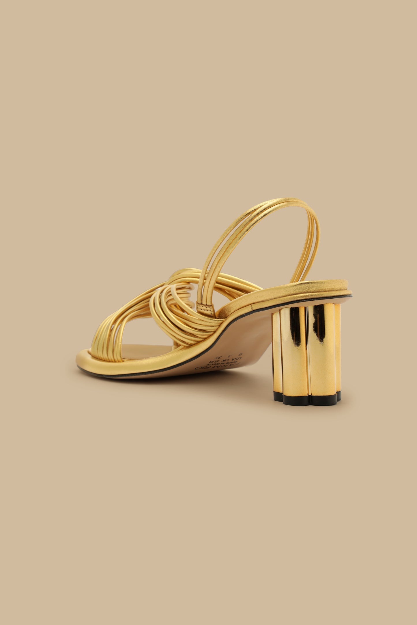 Strappy Heeled Sandal