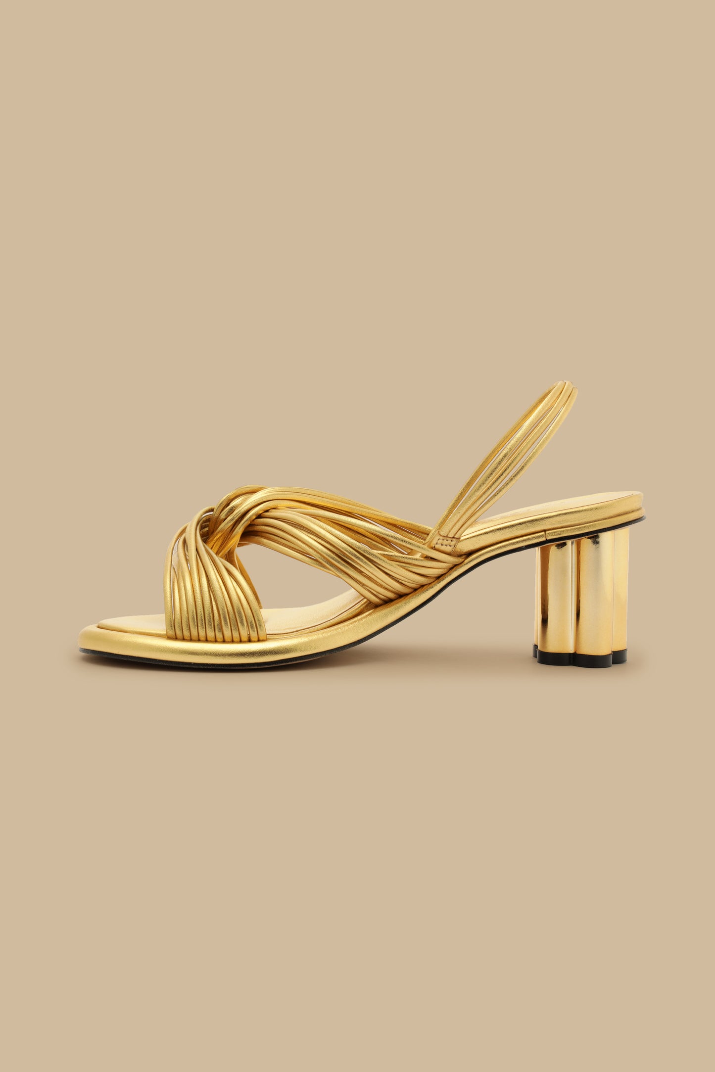 Strappy Heeled Sandal