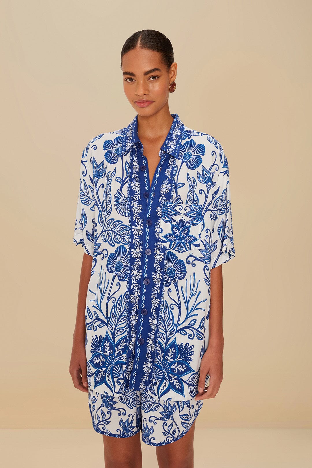 Multicolor Summer Picnic Shirt