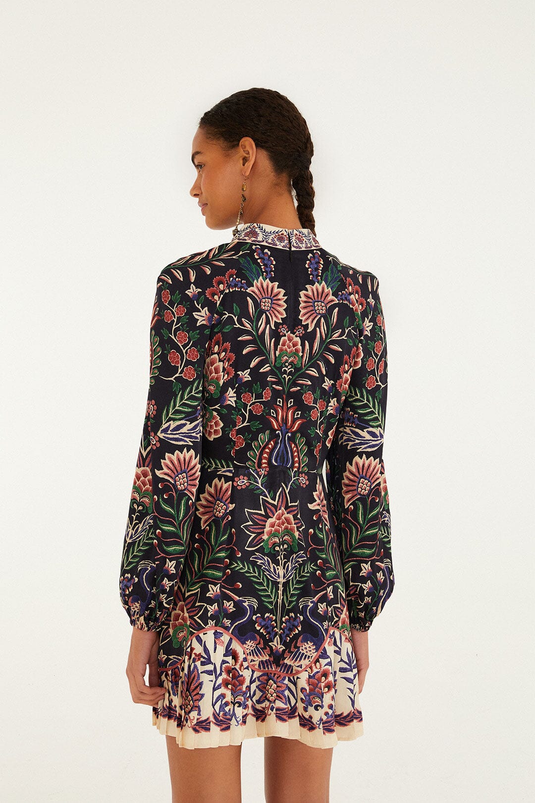 Black Marvelous Garden Lenzing� Ecovero� Mini Dress