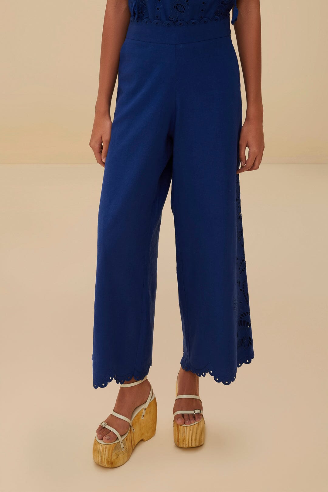 Blue Richelieu Pants