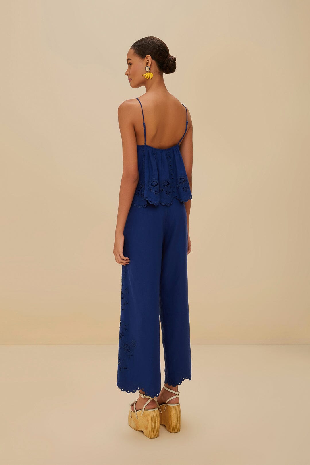 Blue Richelieu Pants