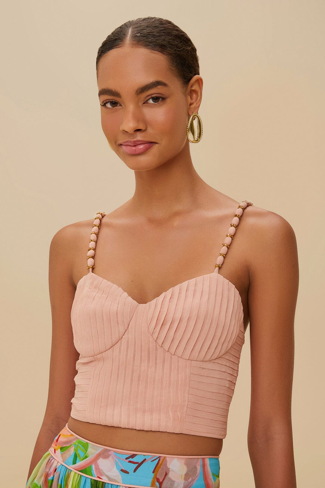 Pink Blush Corset Top