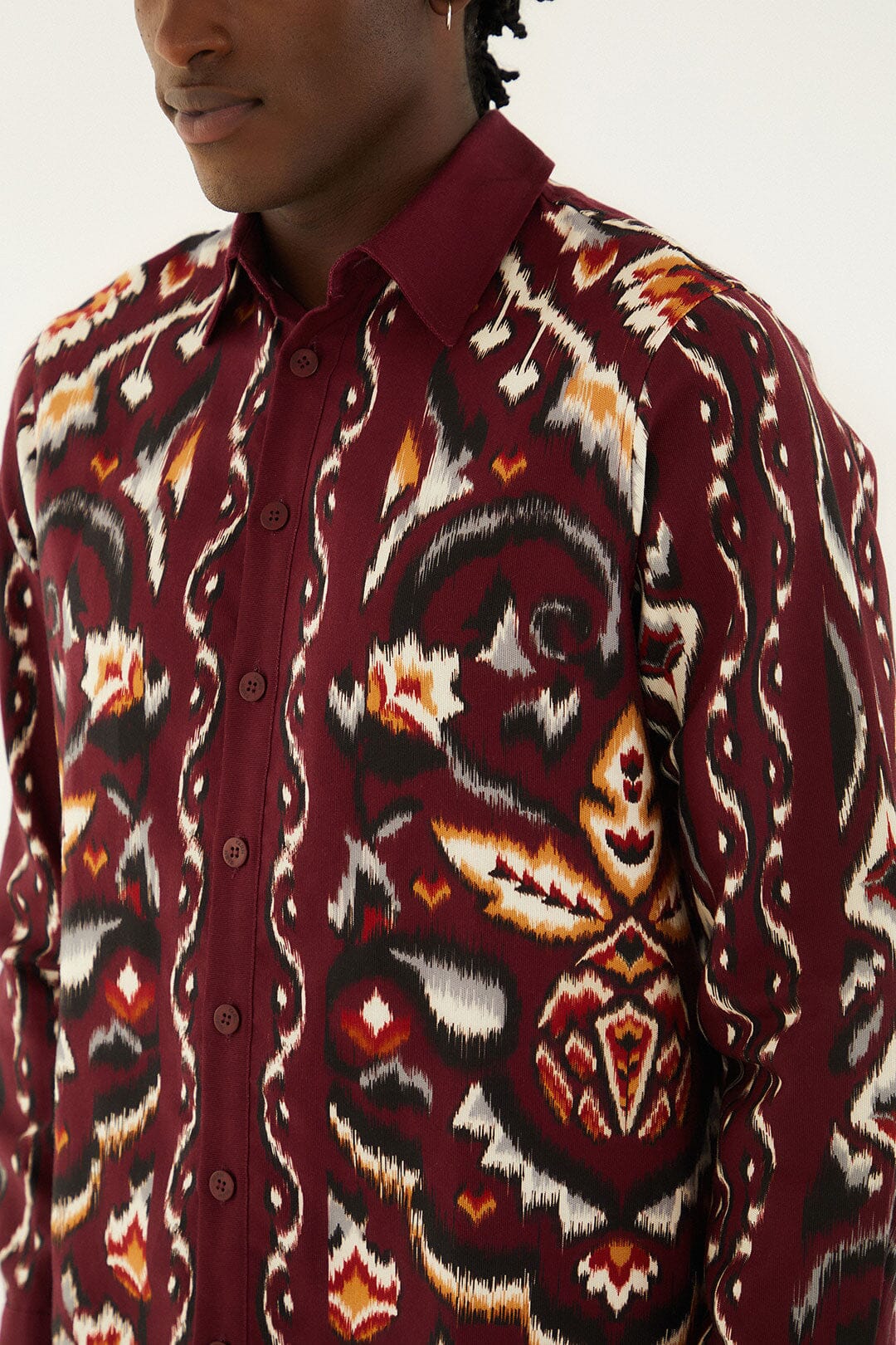 Sand Ainika Pineapple Ikat Shirt