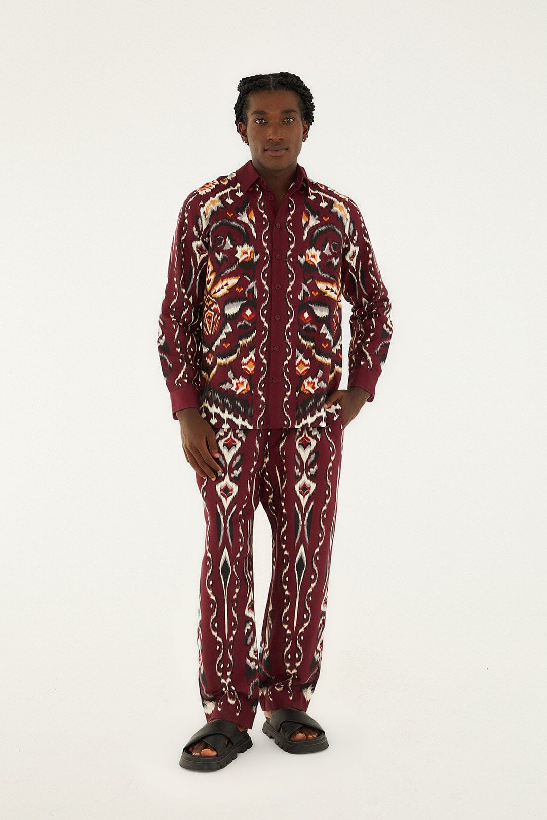 Sand Ainika Pineapple Ikat Pants