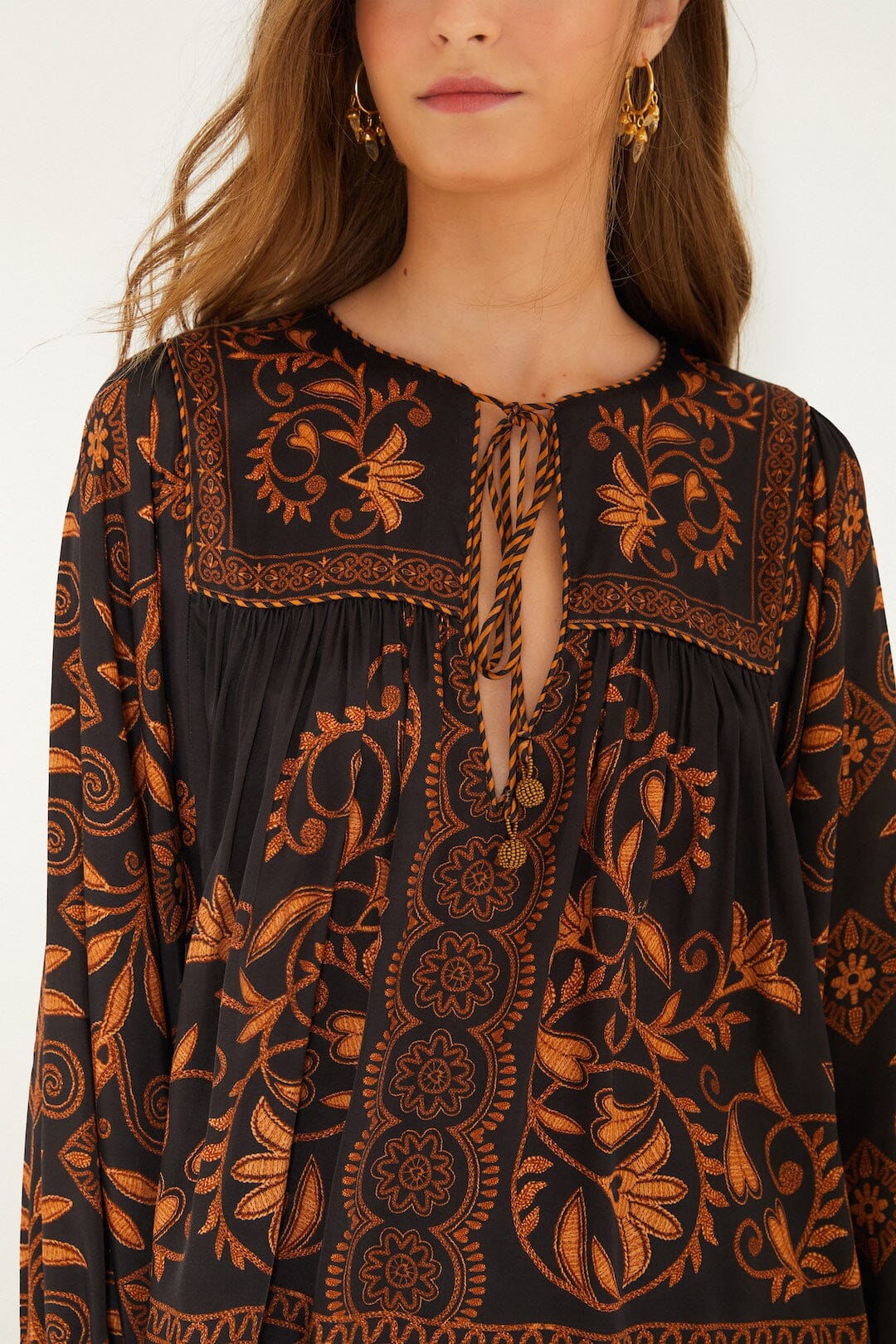 Black Cornely Ainika Blouse