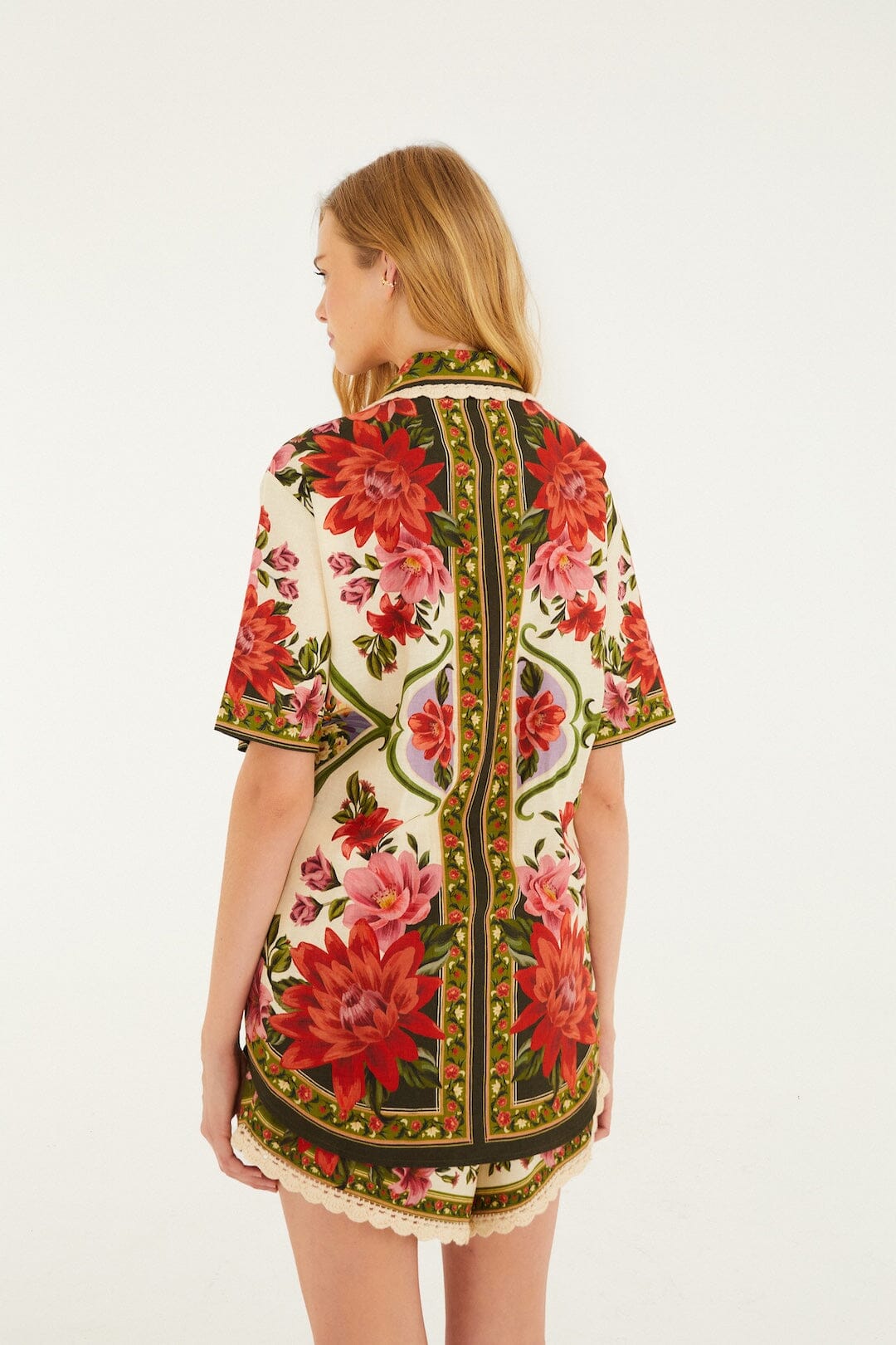 Sand Wonder Rio Crochet Lenzing™ Ecovero™ Euroflax™ Unisex Shirt