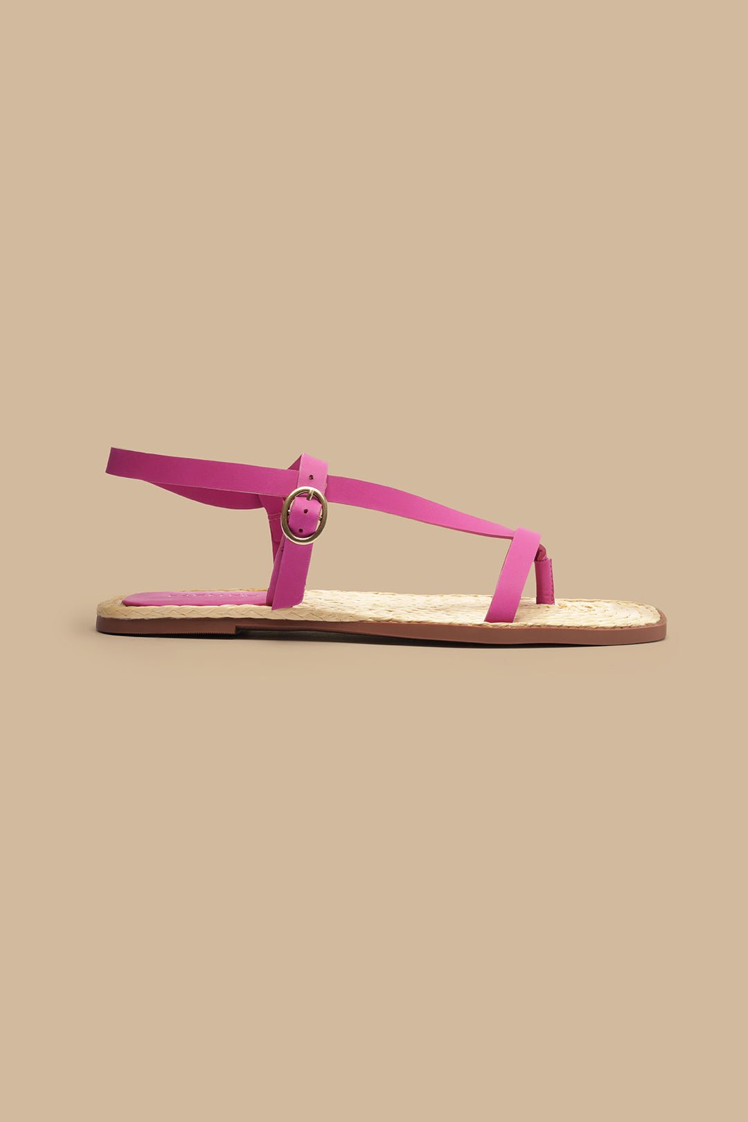 Pink Cross Strap Sandal