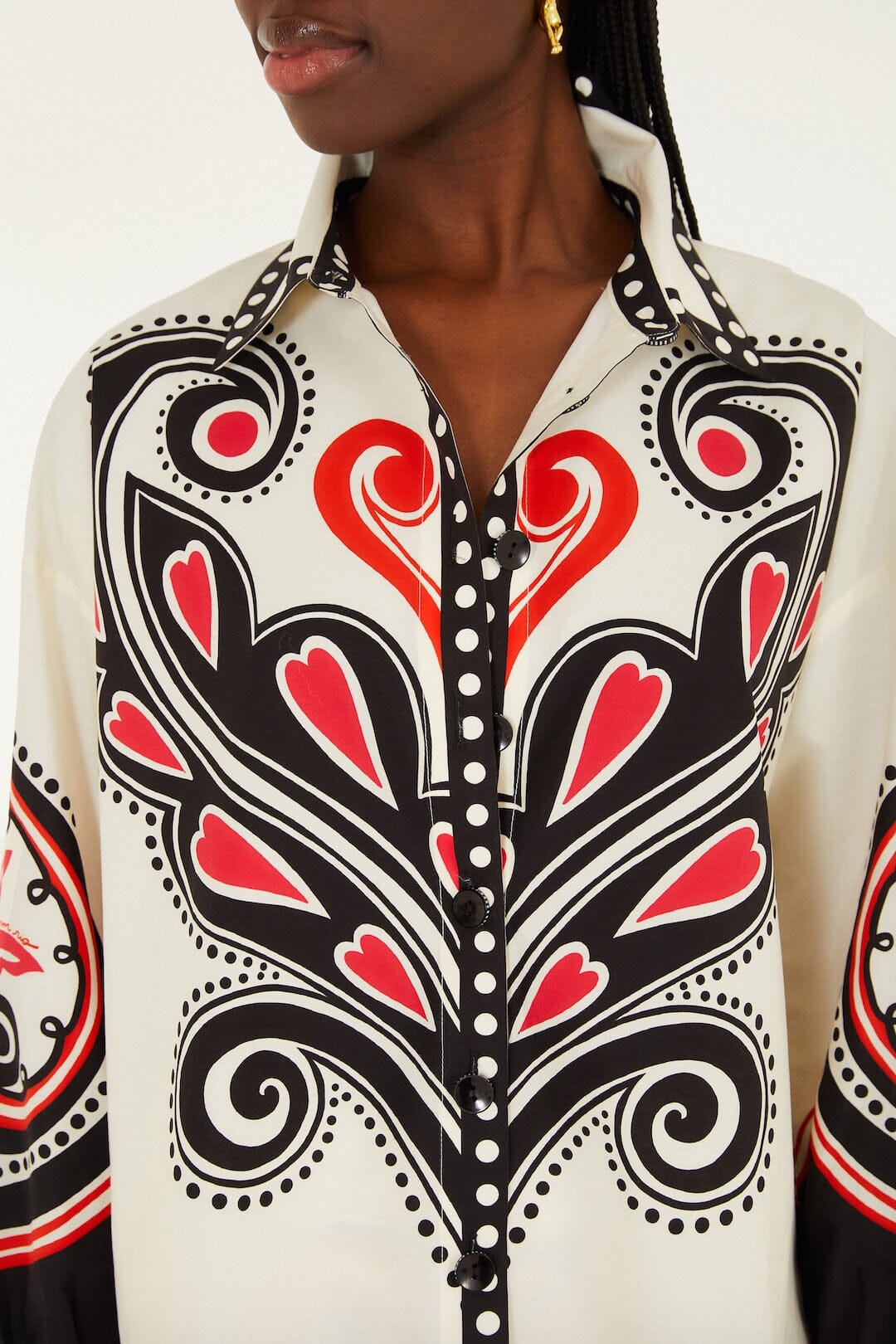 Off-White Graphic Ainika Organic Cotton Shirt