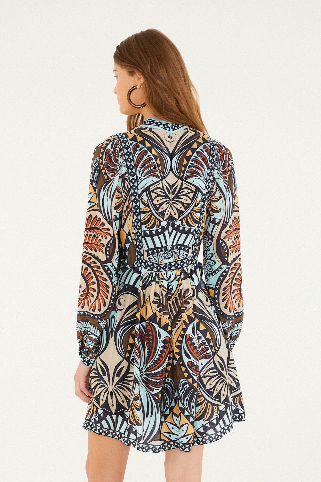 Multicolor Balamana Mini Dress