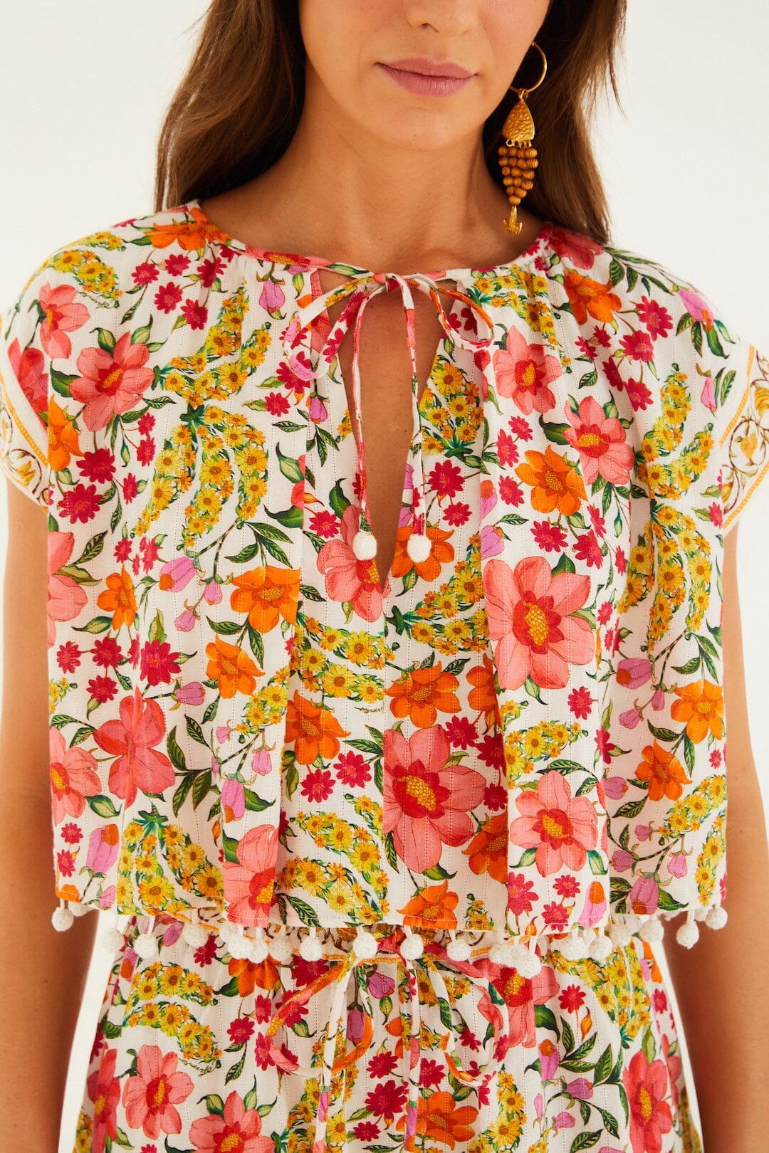 Banana Flowers Blouse