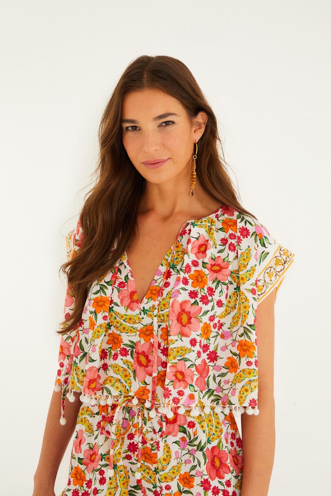 Banana Flowers Blouse