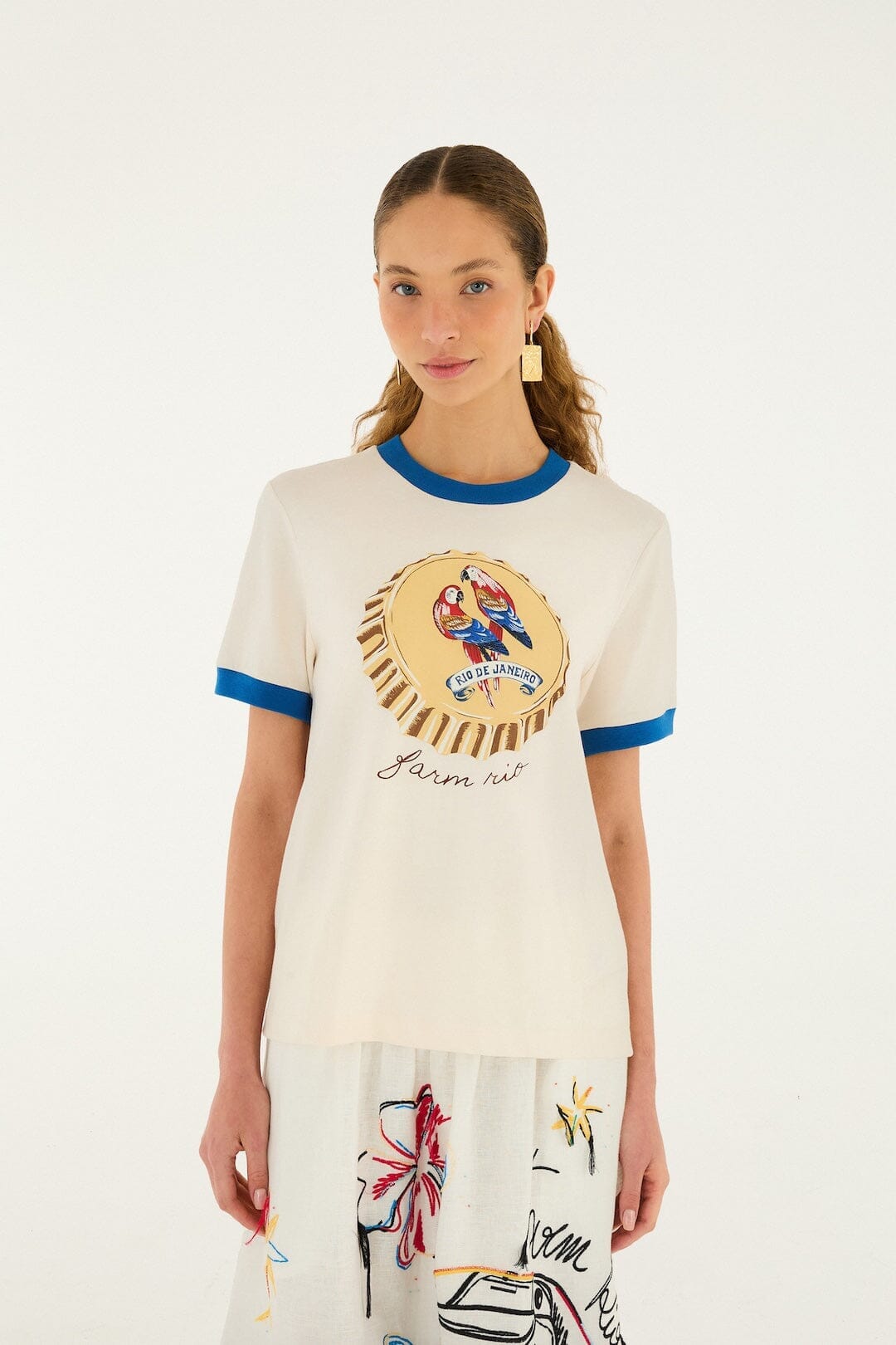Off-White Beer Cap Baby T-Shirt
