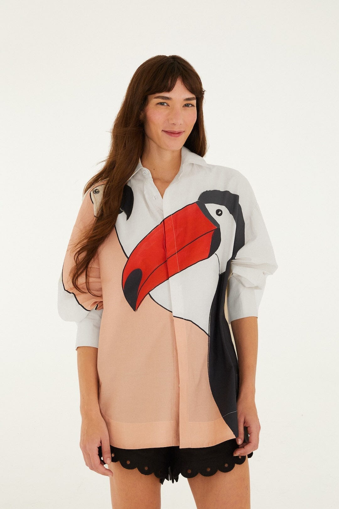 Graphic Birds Shirt