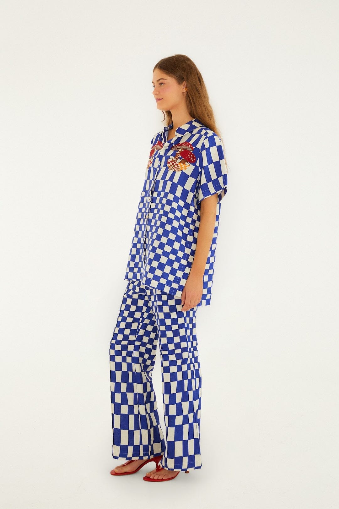 Blue Dream Checkered Pants