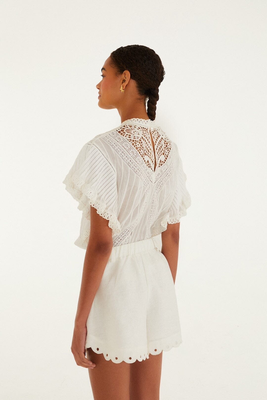 Off-White Artisanal Euroflax Premium Linen Short