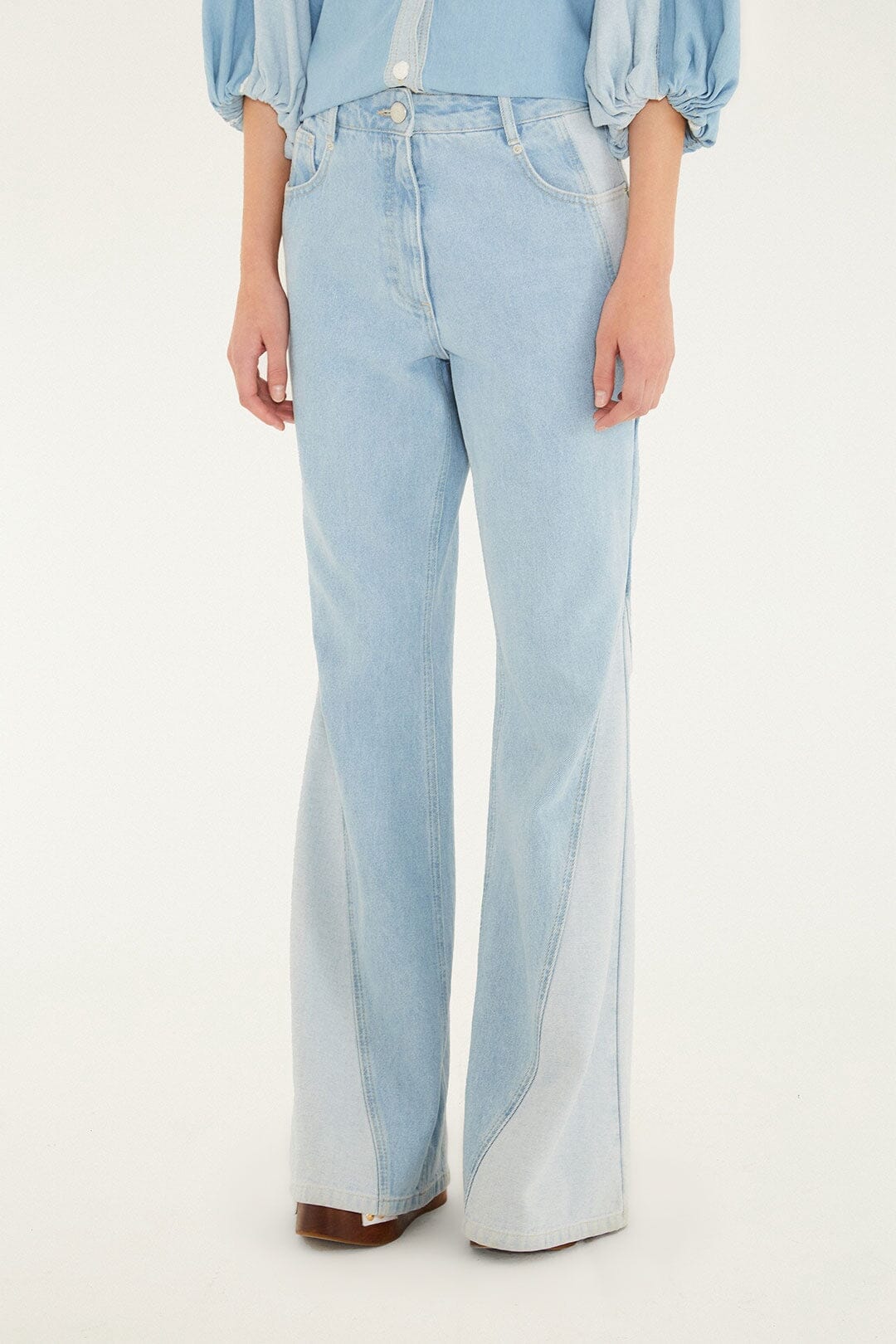 Denim Tree Light Colors Pants
