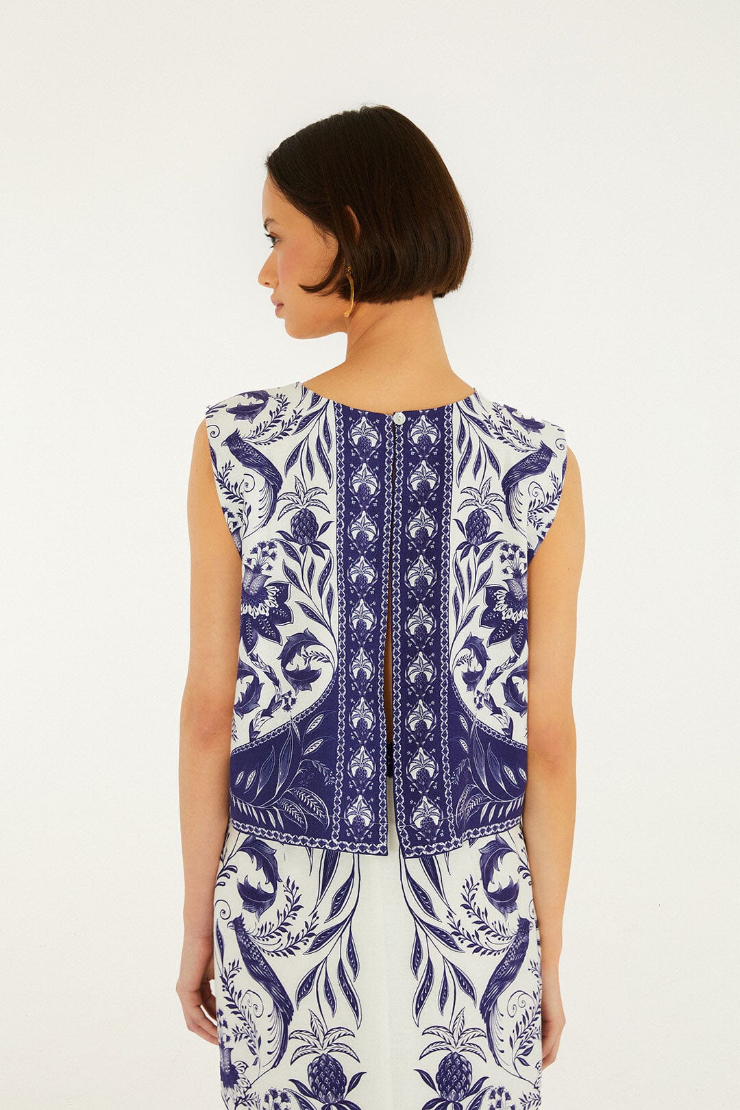 Off-White Nina Lenzing Ecovero Euroflaxcrop Top