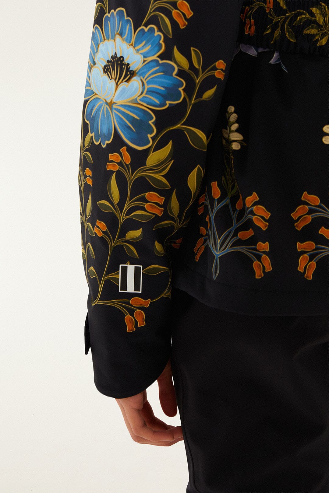 Black Winter Garden Puffer