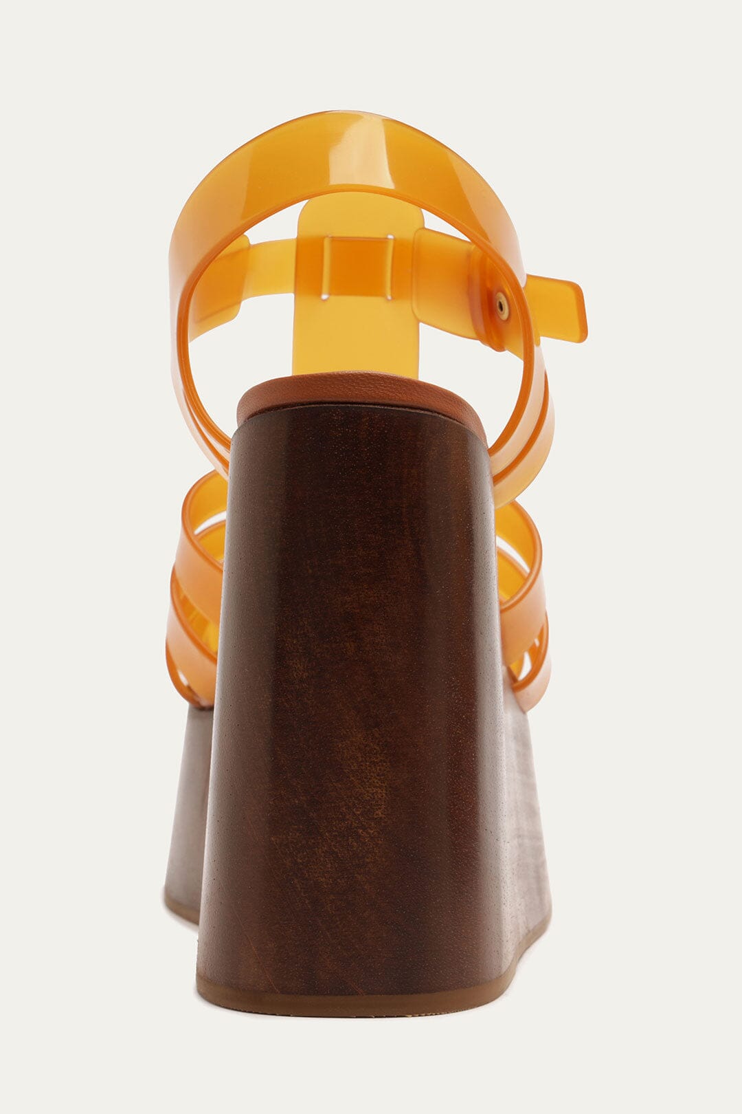 Beige Fisherman Jelly Wedge Sandal