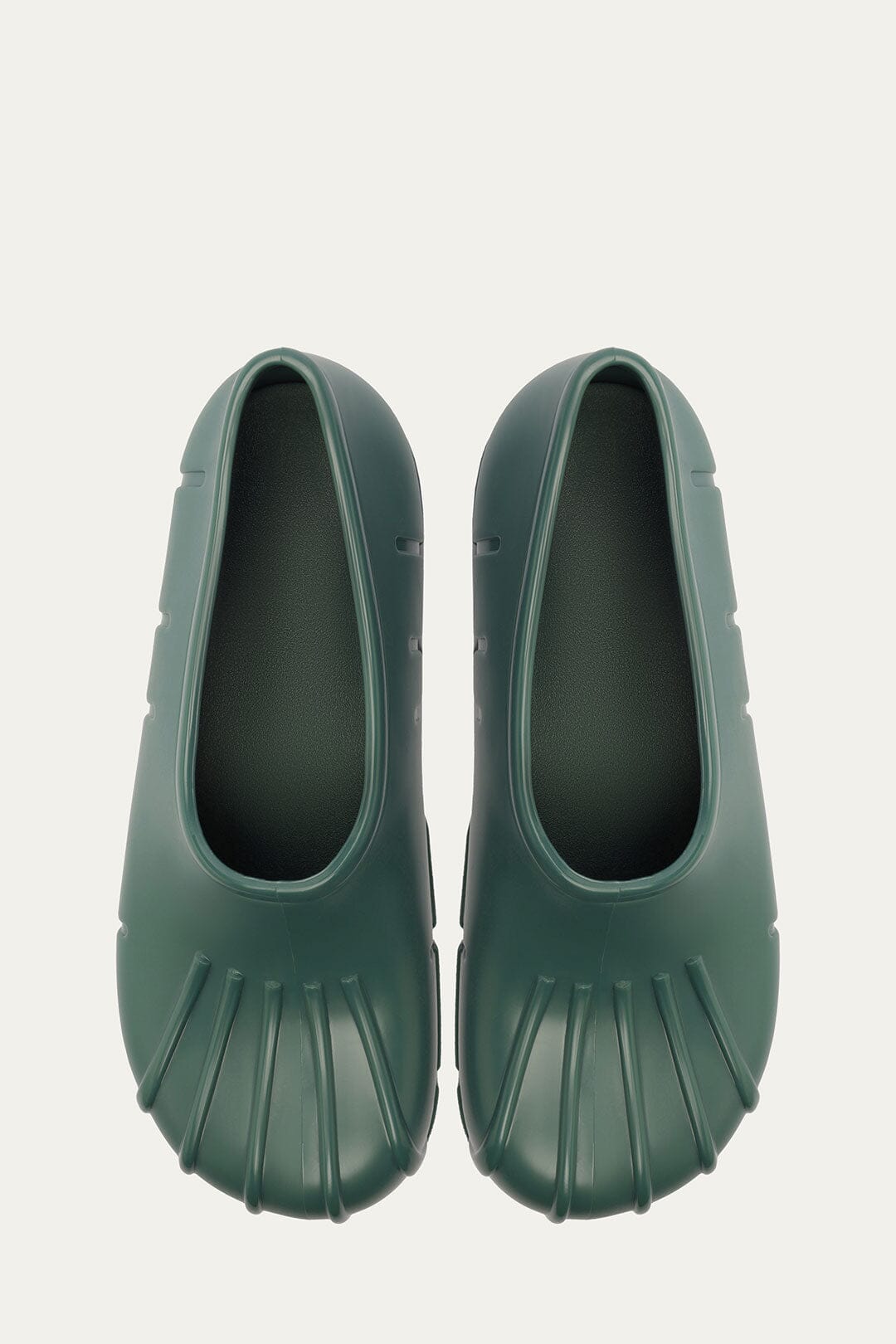Forest Green Monstera Rain Shoe