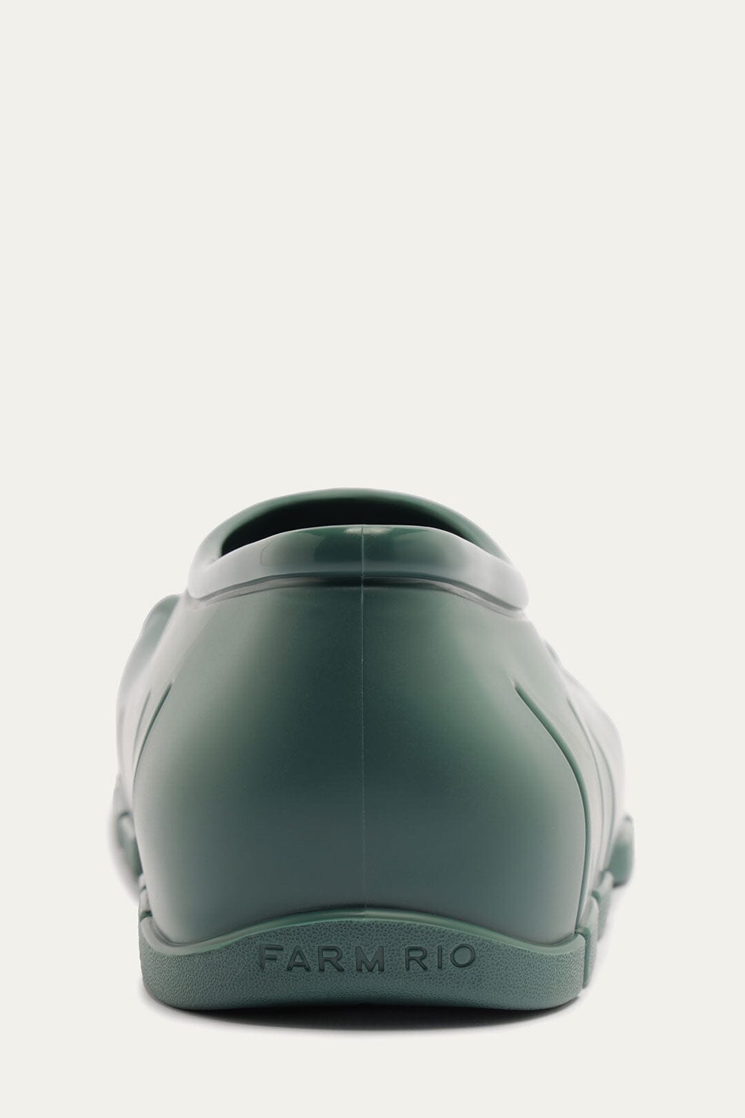 Forest Green Monstera Rain Shoe