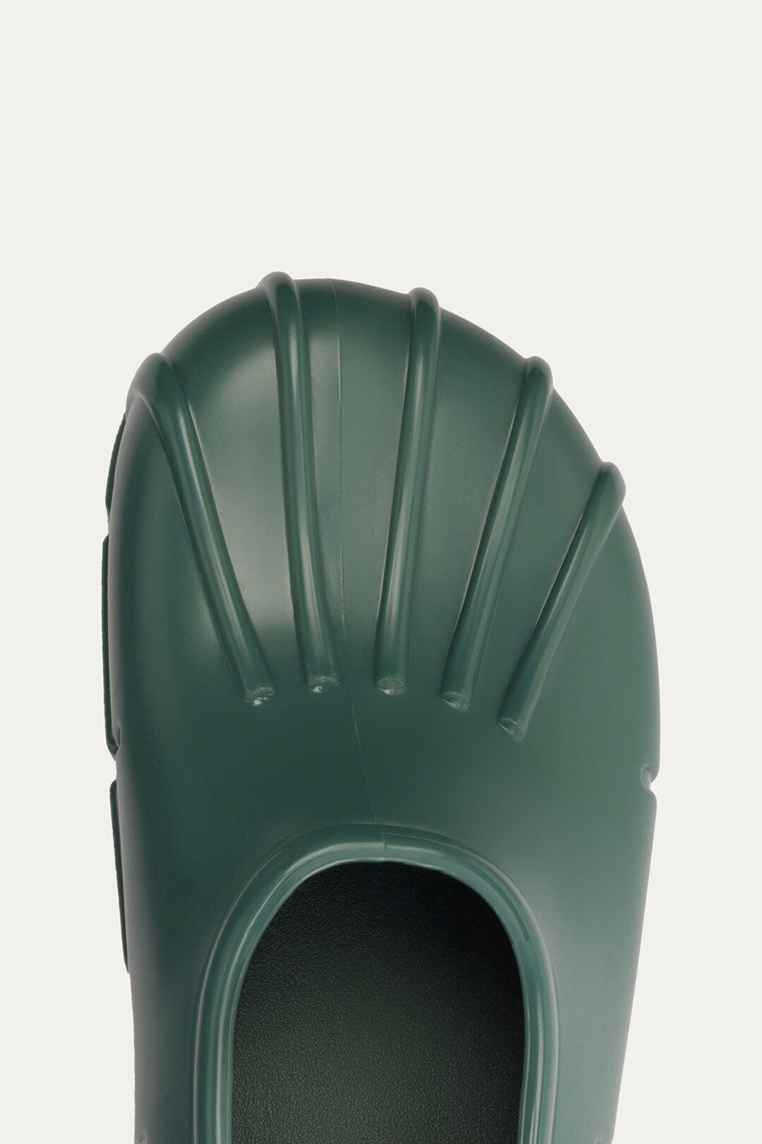 Forest Green Monstera Rain Shoe