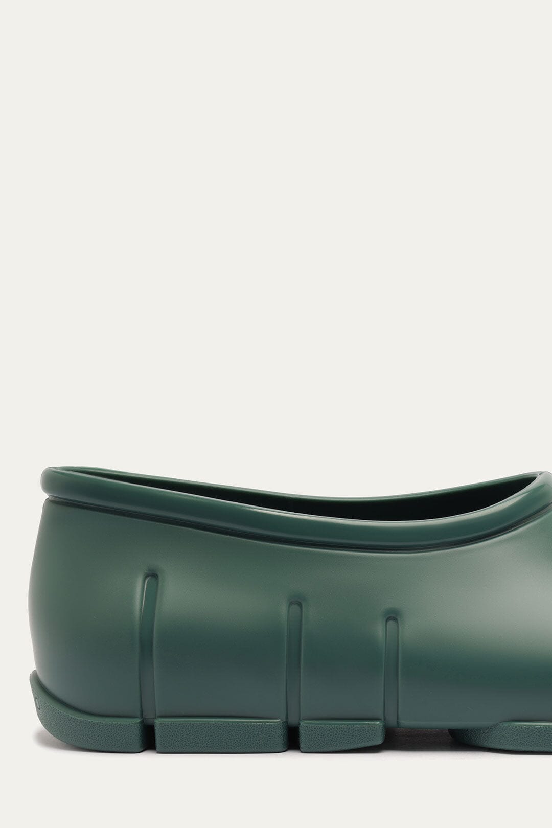 Forest Green Monstera Rain Shoe